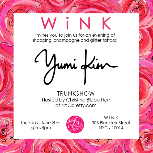 NYC Pretty Hosted Yumi Kim Trunk Show